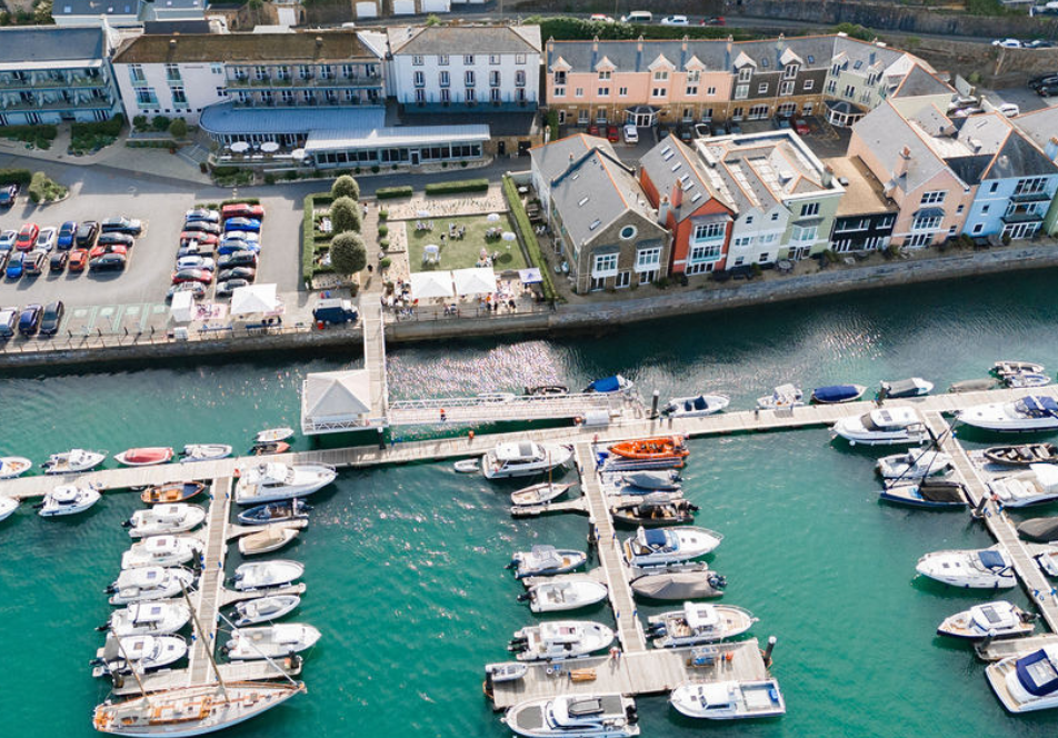 Dartmouth Marina Aerial