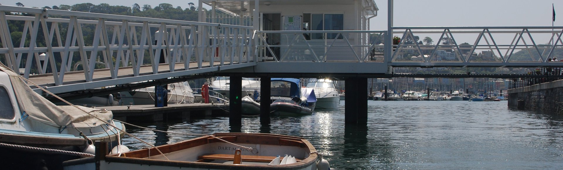 View From Dart Marina's Riverside Terrace (1)