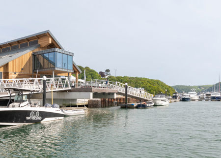 Bridgehead And Marina Control Building NW News Block