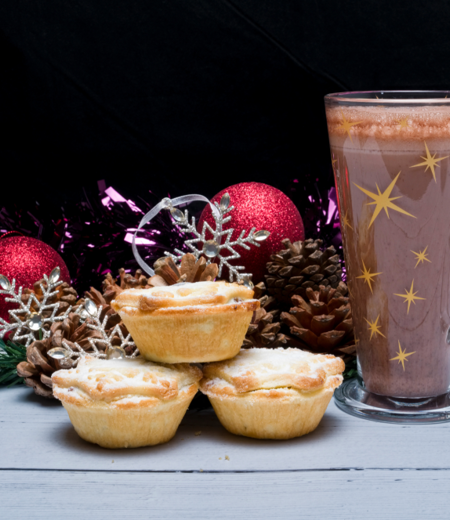 Hot Chocolate Mince Pies Mixed